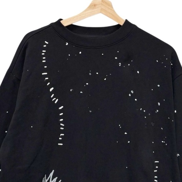 Travis Scott Cactus Jack Stitched Crew Neck Sweatshirt Size Medium - Picture 3 of 9